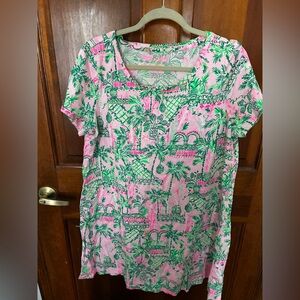 Lilly Pulitzer Cody T-shirt Dress - Mandevilla Pink Always Worth It